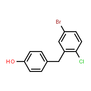 864070-18-8 | 4-(5-broMo-2-chlorobenzyl)phenol