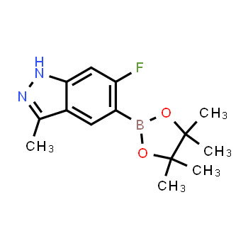 864773-67-1 | 6-fluoro-3-methyl-5-(4,4,5,5-tetramethyl-1,3,2-dioxaborolan-2-yl)-1H-indazole