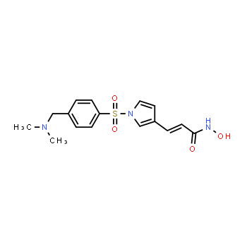 864814-88-0 | (E)-3-(1-((4-((dimethylamino)methyl)phenyl)sulfonyl)-1H-pyrrol-3-yl)-N-hydroxyacrylamide