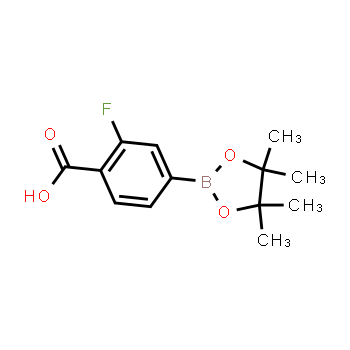 867256-77-7 | 2-fluoro-4-(4,4,5,5-tetramethyl-1,3,2-dioxaborolan-2-yl)benzoic acid