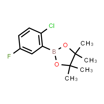 870486-41-2 | 2-(2-chloro-5-fluorophenyl)-4,4,5,5-tetramethyl-1,3,2-dioxaborolane