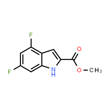 870536-93-9 | methyl 4,6-difluoro-1H-indole-2-carboxylate