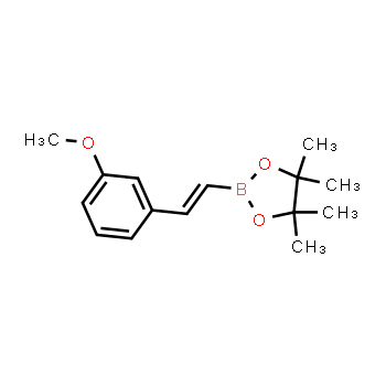 871125-68-7 | (E)-2-(3-methoxystyryl)-4,4,5,5-tetramethyl-1,3,2-dioxaborolane