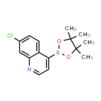 871125-83-6 | 7-chloro-4-(4,4,5,5-tetramethyl-1,3,2-dioxaborolan-2-yl)quinoline