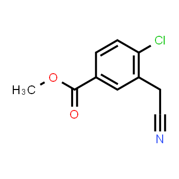 872091-83-3 | Methyl 4-chloro-3-(cyanomethyl)benzoate