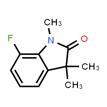 872141-33-8 | 7-fluoro-1,3,3-trimethyl-2,3-dihydro-1H-indol-2-one