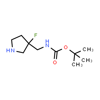 872716-26-2 | tert-butyl N-[(3-fluoropyrrolidin-3-yl)methyl]carbamate