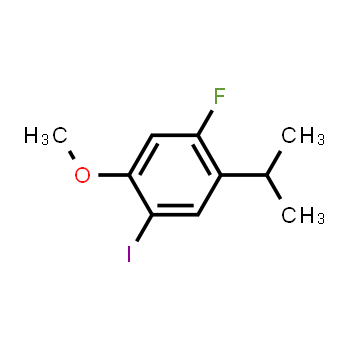 875446-57-4 | 1-fluoro-4-iodo-5-methoxy-2-(propan-2-yl)benzene