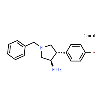 875931-76-3 | rel-(3R,4S)-1-Benzyl-4-(4-bromophenyl)pyrrolidin-3-amine