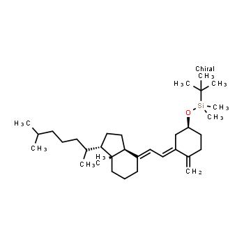 87649-55-6 | tert-butyldimethyl(((1S,E)-3-((E)-2-((1S,3aS,7aR)-7a-methyl-1-(6-methylheptan-2-yl)hexahydro-1H-inden-4(2H)-ylidene)ethylidene)-4-methylenecyclohexyl)oxy)silane