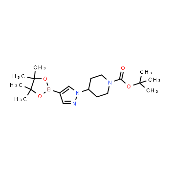 877399-74-1 | tert-butyl 4-(4-(4,4,5,5-tetramethyl-1,3,2-dioxaborolan-2-yl)-1H-pyrazol-1-yl)piperidine-1-carboxylate