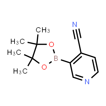 878194-91-3 | 3-(4,4,5,5-tetramethyl-1,3,2-dioxaborolan-2-yl)isonicotinonitrile