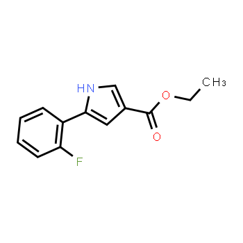 881674-06-2 | ethyl 5-(2-fluorophenyl)-1H-pyrrole-3-carboxylate