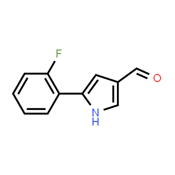 881674-56-2 | 5-(2-fluorophenyl)-1H-pyrrole-3-carbaldehyde