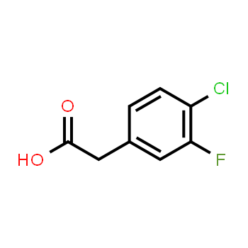 883500-51-4 | 4-Chloro-3-fluorophenylacetic acid