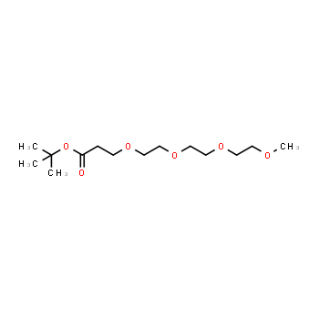 883554-11-8 | tert-Butyl 3-{2-[2-(2-methoxyethoxy)ethoxy]ethoxy}propionate/m-PEG4-t-butyl ester