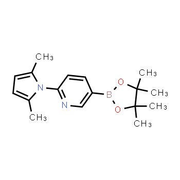 885226-07-3 | 2-(2,5-dimethyl-1H-pyrrol-1-yl)-5-(4,4,5,5-tetramethyl-1,3,2-dioxaborolan-2-yl)pyridine