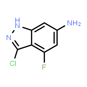 885520-15-0 | 3-chloro-4-fluoro-1H-indazol-6-amine