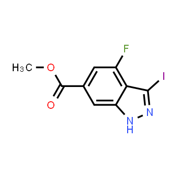 885521-35-7 | methyl 4-fluoro-3-iodo-1H-indazole-6-carboxylate