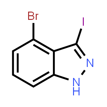 885521-72-2 | 4-bromo-3-iodo-1H-indazole