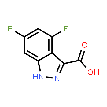 885523-11-5 | 4,6-difluoro-1H-indazole-3-carboxylic acid