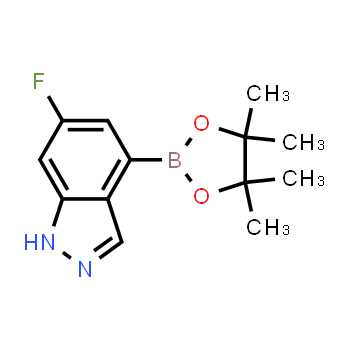 885698-71-5 | 6-fluoro-4-(4,4,5,5-tetramethyl-1,3,2-dioxaborolan-2-yl)-1H-indazole