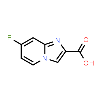 886363-98-0 | 7-FLUOROIMIDAZO[1,2-A]PYRIDINE-2-CARBOXYLIC ACID