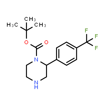 886767-97-1 | tert-butyl 2-[4-(trifluoromethyl)phenyl]piperazine-1-carboxylate