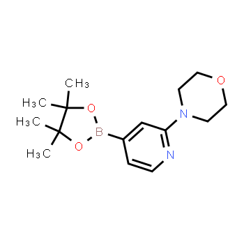 888721-86-6 | 4-(4-(4,4,5,5-tetramethyl-1,3,2-dioxaborolan-2-yl)pyridin-2-yl)morpholine