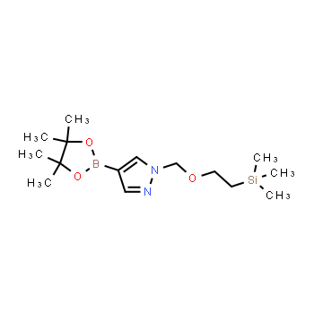 894807-98-8 | 4-(4,4,5,5-tetramethyl-1,3,2-dioxaborolan-2-yl)-1-((2-(trimethylsilyl)ethoxy)methyl)-1H-pyrazole