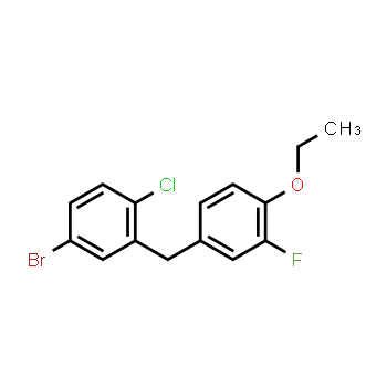 898538-31-3 | Benzene, 4-bromo-1-chloro-2-[(4-ethoxy-3-fluorophenyl)methyl]-