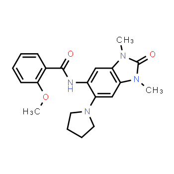 900305-37-5 | N-(1,3-dimethyl-2-oxo-6-(pyrrolidin-1-yl)-2,3-dihydro-1H-benzo[d]imidazol-5-yl)-2-methoxybenzamide