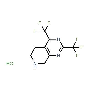 911636-86-7 | 2,4-bis(trifluoromethyl)-5H,6H,7H,8H-pyrido[3,4-d]pyrimidine hydrochloride