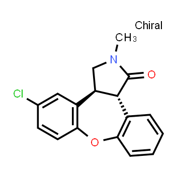 912356-08-2 | (3aS,12bS)-5-chloro-2-methyl-2,3,3a,12b-tetrahydro-1H-dibenzo[2,3:6,7]oxepino[4,5-c]pyrrol-1-one