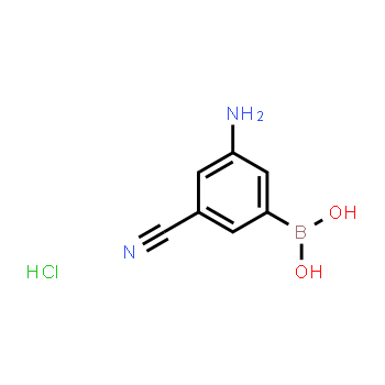 913835-26-4 | 3-Amino-5-cyanobenzeneboronic acid hydrochloride