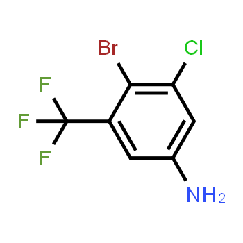 914225-58-4 | 4-Bromo-3-chloro-5-(trifluoromethyl)aniline