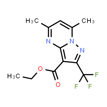 915157-99-2 | ethyl 5,7-dimethyl-2-(trifluoromethyl)pyrazolo[1,5-a]pyrimidine-3-carboxylate