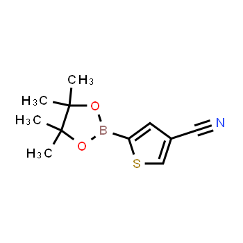 916454-59-6 | 5-(4,4,5,5-tetramethyl-1,3,2-dioxaborolan-2-yl)thiophene-3-carbonitrile