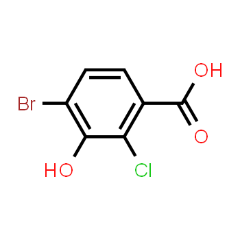 91658-95-6 | 4-bromo-2-chloro-3-hydroxybenzoic acid