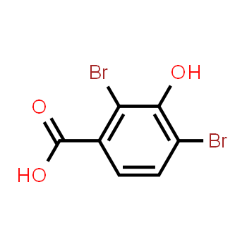 91659-00-6 | 2,4-dibromo-3-hydroxybenzoic acid