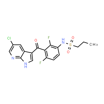 918505-84-7 | N-[3-(5-chloro-1H-pyrrolo[2,3-b]pyridine-3-carbonyl)-2,4-difluoro-phenyl]propane-1-sulfonamide