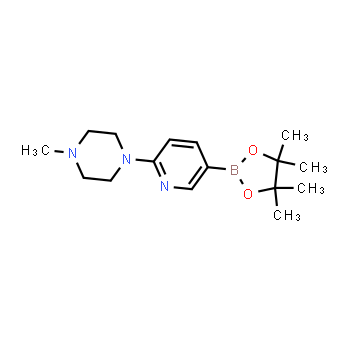 918524-63-7 | 1-methyl-4-(5-(4,4,5,5-tetramethyl-1,3,2-dioxaborolan-2-yl)pyridin-2-yl)piperazine