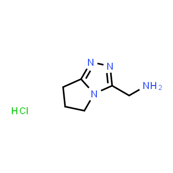 923156-44-9 | 6,7-DIHYDROPYRROLO[2,1-C][1,2,4]TRIAZOLE-3-METHYLAMINE HCL