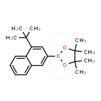 928226-83-9 | 2-(4-(tert-Butyl)naphthalen-2-yl)-4,4,5,5-tetramethyl-1,3,2-dioxaborolane