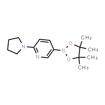 933986-97-1 | 2-(pyrrolidin-1-yl)-5-(4,4,5,5-tetramethyl-1,3,2-dioxaborolan-2-yl)pyridine