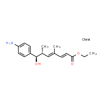 934246-97-6 | ethyl (2E,4E,6R,7R)-7-(4-aminophenyl)-7-hydroxy-4,6-dimethylhepta-2,4-dienoate