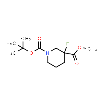 934342-31-1 | 1-tert-butyl 3-methyl 3-fluoropiperidine-1,3-dicarboxylate