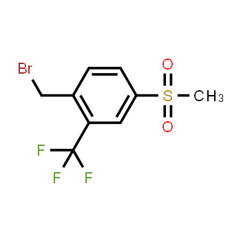 934557-65-0 | 1-(bromomethyl)-4-methanesulfonyl-2-(trifluoromethyl)benzene