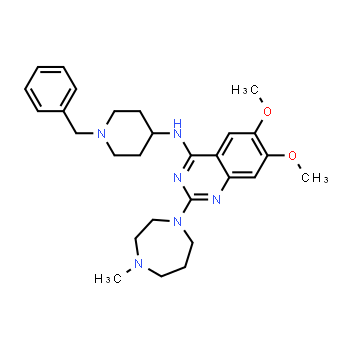 935693-62-2 | N-(1-benzylpiperidin-4-yl)-6,7-dimethoxy-2-(4-methyl-1,4-diazepan-1-yl)quinazolin-4-amine