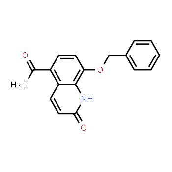 93609-84-8 | 2(1H)-Quinolinone, 5-acetyl-8-(phenylmethoxy)-